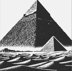 Pyramids of Giza Lamp With Easy Solution To Change Front !