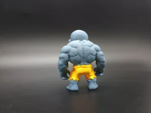Muscular Chibi Goofy Zombie Multi-Color Multi-Part