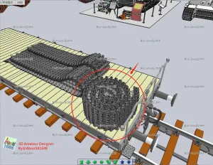 Tiger tanks Track Unit Storage status.(STL-35)