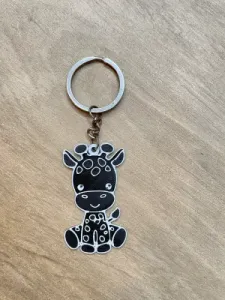 Baby Giraffe Keychain