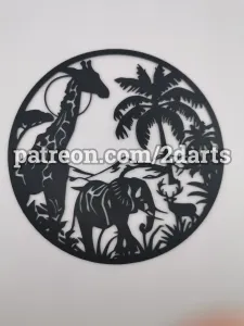 Africa Wild Life Wall Art