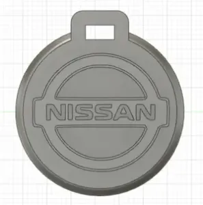 Pendentif porte clé Nissan / Nissan Key ring ornement