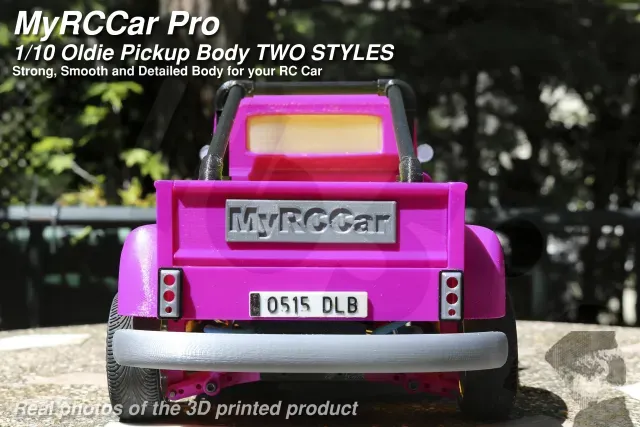 MyRCCar 1/10 Oldie Pickup Two Styles RC car body — Image 7 of 9