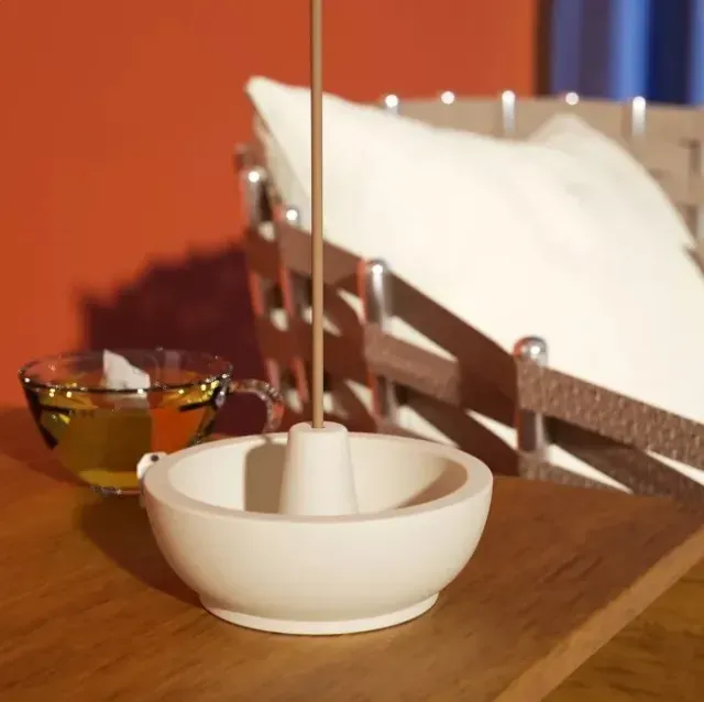 Incense stick Holder Minimalist Round Incense Burner — Фото 3 из 5