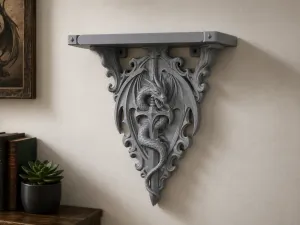 Dragon Emblem Wall Shelf