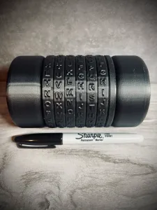 Cryptex Storage Container