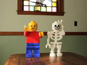 Mega Lego-like Minifigure (10:1 scale)