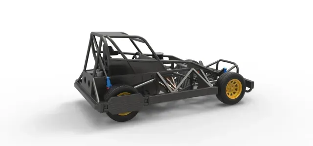 New Zealand Superstock car Base Version 2 Scale 1:25 — Image 8 of 9