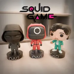 Squid Game Pack 3 Funko Pop