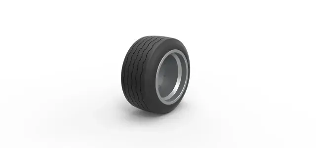 Wheel of Bosozoku style car Scale 1:25 — Image 2 of 9