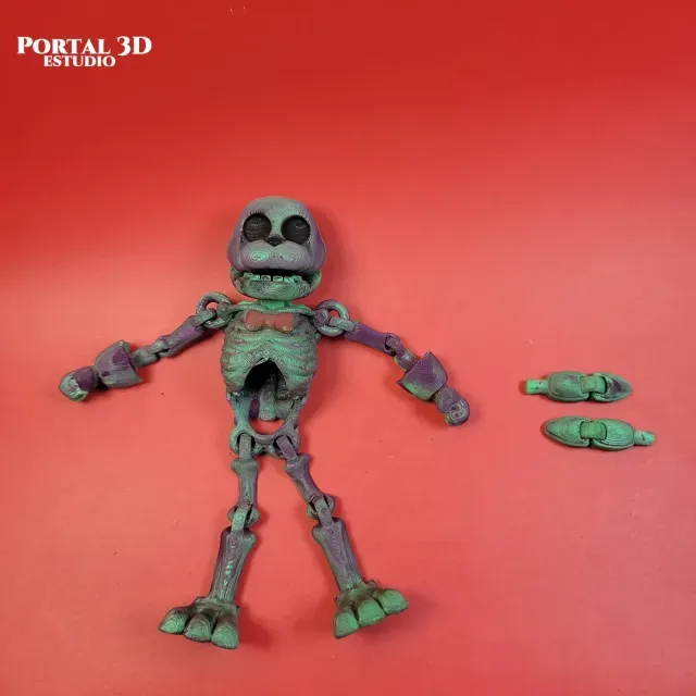 bonnie skeleton / PRINT-IN-PLACE WITHOUT SUPPORT — Image 4 of 8