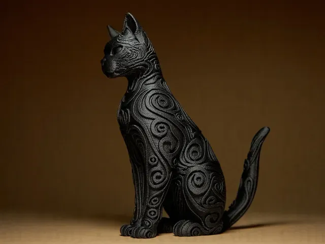 Designer CAT Sculpture — Image 6 of 9
