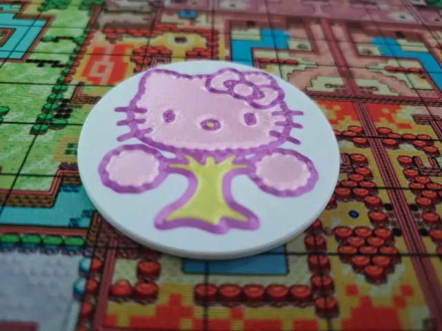 Hello Kitty Tree Fridge Magnet