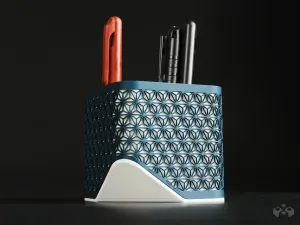 Kumiko Pen Holder