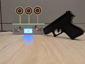 Interactive ESP Laser Shooting Range Moorhuhn/ Crazy Chicken