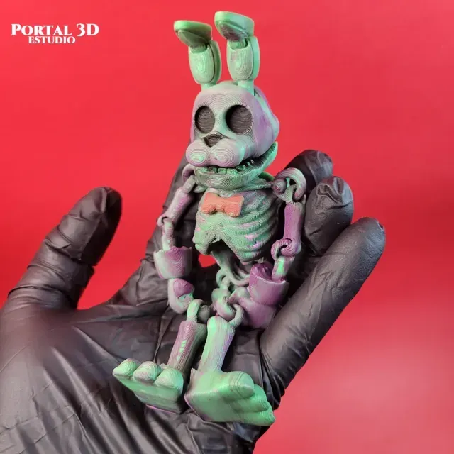 bonnie skeleton / PRINT-IN-PLACE WITHOUT SUPPORT — Image 3 of 8