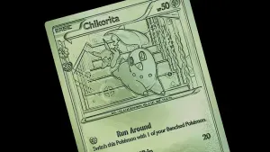 Chikorita pokemon card