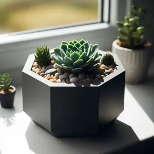Octagon Succulent Planter
