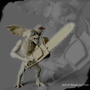 Gremlin Fan Art – Multi-Part Model for 3D Printing