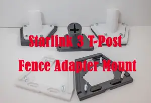 Starlink Gen 3 T-Post Fence Mount Holder