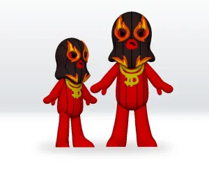 Chamoy Big Dil STL file 3D Model Character Fanart