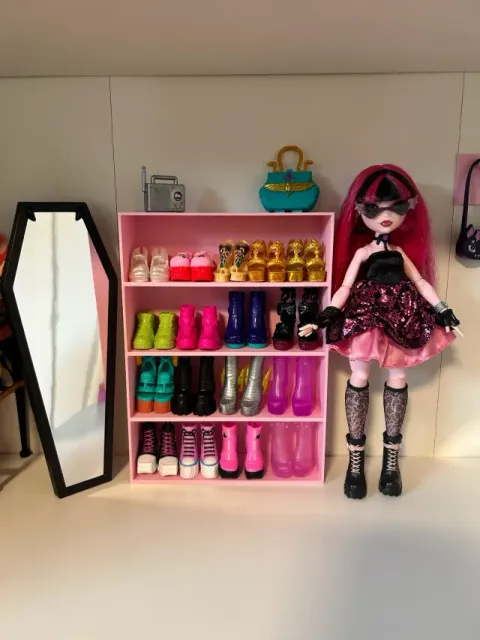 Monster High Shoe/Boot Shelf (for small to medium sizes)