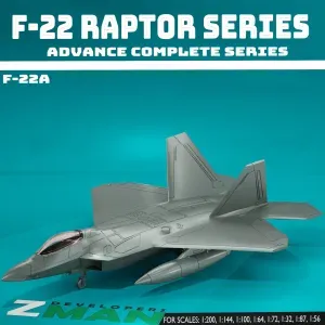 F-22A RAPTOR SINGLE SEATER (8 STYLES INSIDE) V2