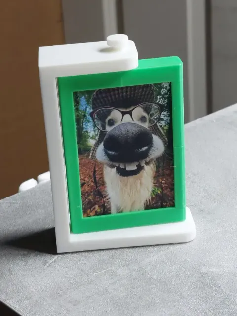 Double-Sided Rotating Photo Frame Picture Frames Home Decor — Image 2 of 3