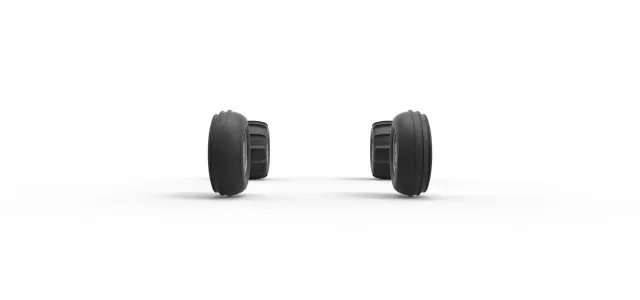 Wheel Set for Water Pumper Sand Buggy Version 2 Scale 1:25 — Фото 4 из 9