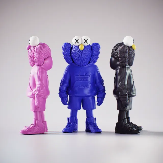 Kaws Adidas Junior "BFF Heroes" - Unique Design — Фото 3 из 9