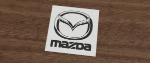 Mazda Winged M Brand Logo