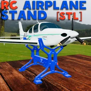 RC STAND FOR RC PLANE, BOAT, AIRPLANE | RC MODEL STAND V.2 -