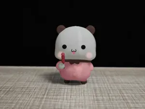 Couple Bear-eat Candied haws_Yier