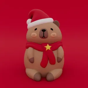 Christmas Special - Kawaii Capybara 03