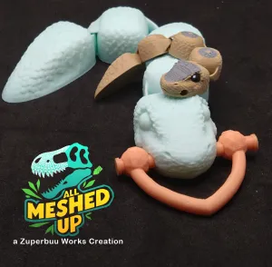 2-in-1 Keychain Magnet - Year of the Snake