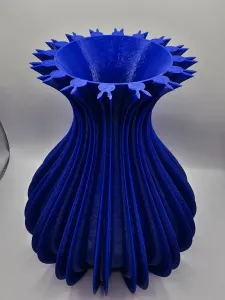 Vase with Rabbit Pattern