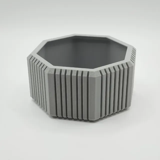 Oct Nut Remote Holder – Ribbed Design as Caddy or Keytray — Фото 4 из 6