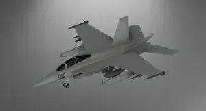 Boeing EA-18G Growler 3D Printing STL File
