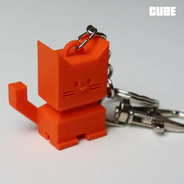 Cali Cat Keychain
