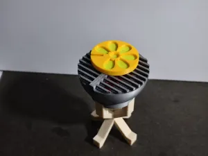 圆盘烧烤架
