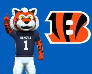 Cincinnati Bengals mascot- WHO DEY - 3D PRINT