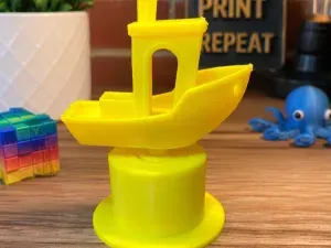 Benchy Spinner – Print-in-Place 608 Bearing