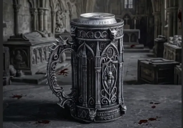 Gothic 500ml can mug — Фото 2 из 5