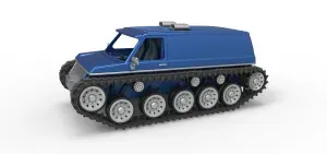 Vintage Monster tank Version 5 Scale 1:25