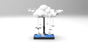 "3D Creality Cloud Table Lamp"