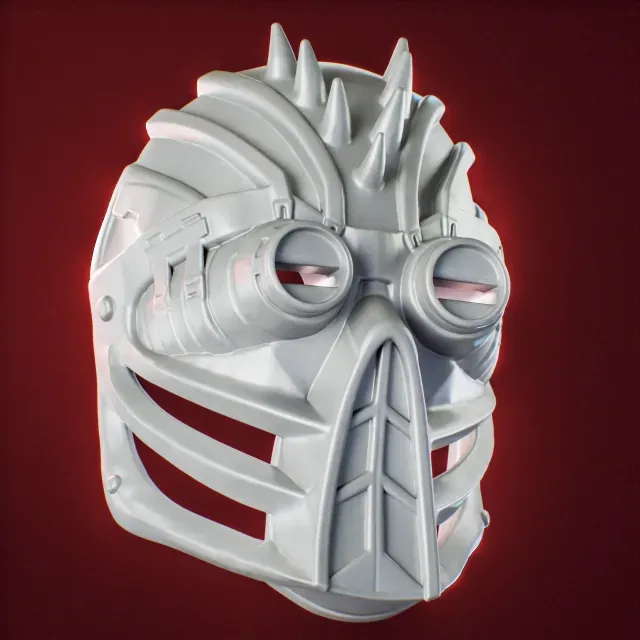 Kabal Mask from MK - Mascara de Kabal de Mortal Kombat — Фото 3 из 9