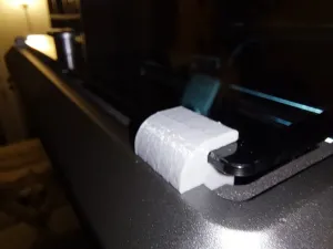 Top glass 5mm spacers for direct side spool print