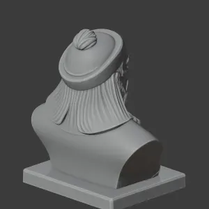 Genghis Khan Bust