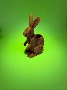 Easter bunny vase