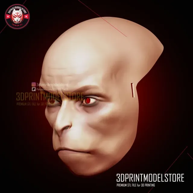 Black Myth Wukong Face Mask - Premium STL for Cosplay — Фото 3 из 9